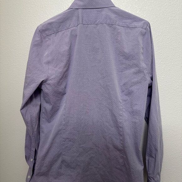 Light Purple Men’s Botton Down Shirt - Picture 5 of 5